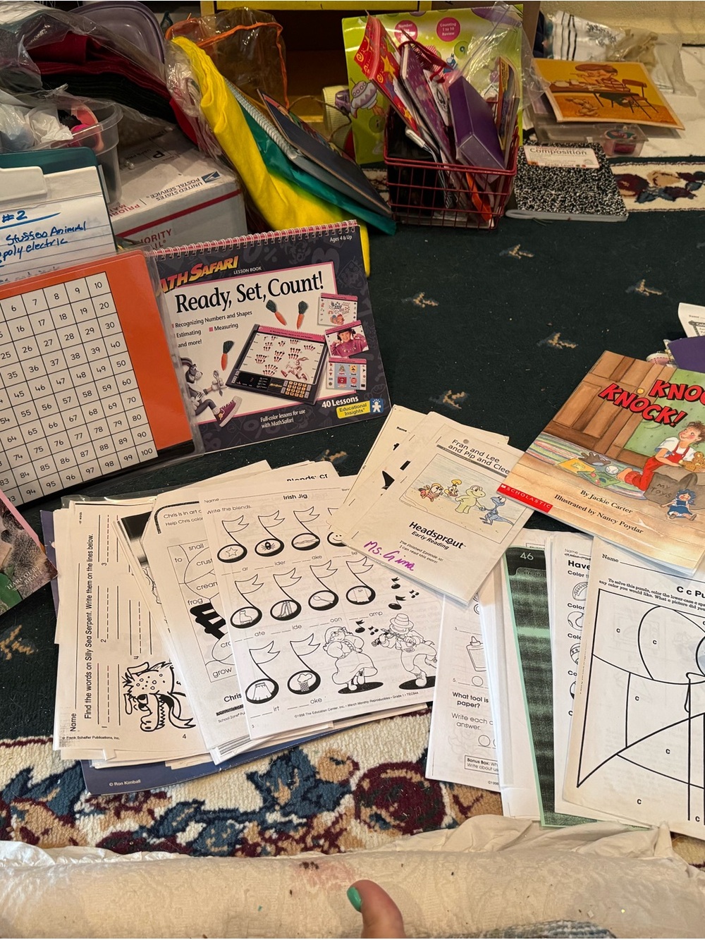 Ready, Set, Count! Activity Set - White